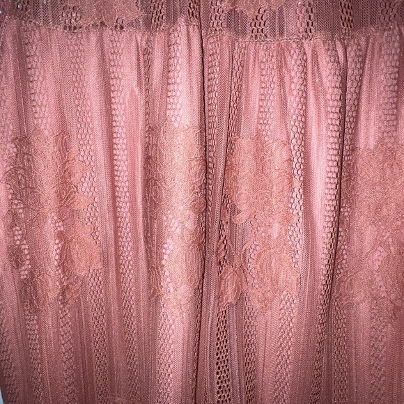 Style & Co. Mauve Lace Top Size Large - Picture 7 of 11
